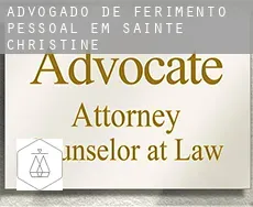Advogado de ferimento pessoal em  Sainte-Christine
