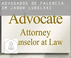 Advogados de falência em  Janów Lubelski