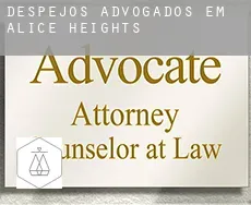 Despejos advogados em  Alice Heights