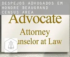 Despejos advogados em  Honoré-Beaugrand (census area)