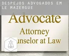 Despejos advogados em  Le Mazergue