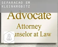 Separação em  Kleinkröbitz