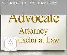 Separação em  Parigny