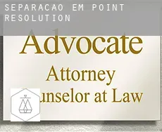 Separação em  Point Resolution