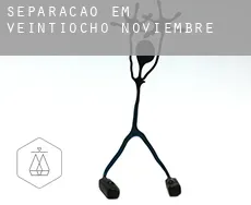 Separação em  Veintiocho de Noviembre