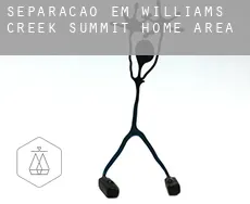Separação em Williams Creek Summit Home Area