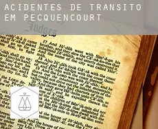 Acidentes de trânsito em  Pecquencourt