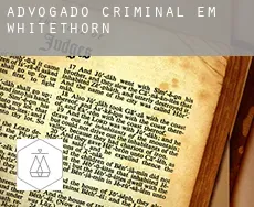 Advogado criminal em  Whitethorn