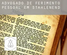 Advogado de ferimento pessoal em  Stahlenend