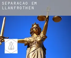 Separação em  Llanfrothen