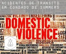 Acidentes de trânsito em  Condado de Summers