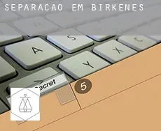 Separação em  Birkenes
