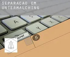 Separação em  Untermalching