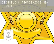 Despejos advogados em  Brock