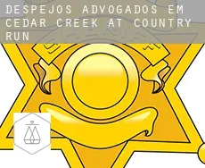 Despejos advogados em  Cedar Creek at Country Run