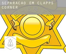 Separação em  Clapps Corner