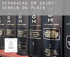 Separação em  Saint-Sernin-du-Plain