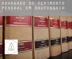 Advogado de ferimento pessoal em  Daufenbach