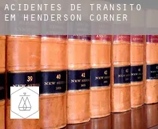 Acidentes de trânsito em  Henderson Corner