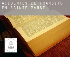 Acidentes de trânsito em  Sainte-Barbe