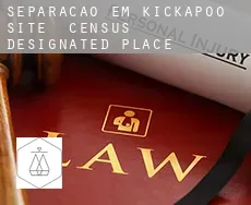 Separação em  Kickapoo Site 7