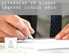 Separação em  Signay-Labarre (census area)
