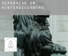 Separação em Hinterdegenberg