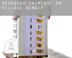 Advogado criminal em Village Number 1