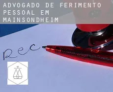 Advogado de ferimento pessoal em  Mainsondheim