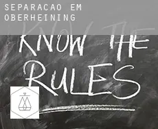 Separação em  Oberheining