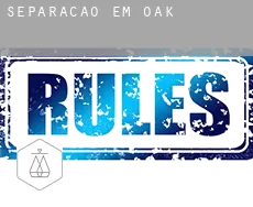 Separação em  Oak
