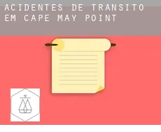Acidentes de trânsito em  Cape May Point