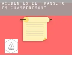 Acidentes de trânsito em  Champfrémont