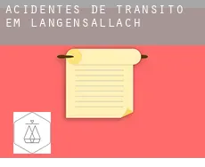 Acidentes de trânsito em  Langensallach