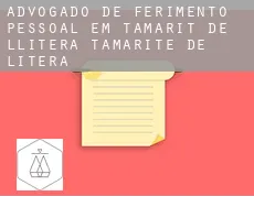 Advogado de ferimento pessoal em  Tamarit de Llitera