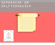 Separação em  Halfterhäuser