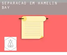 Separação em  Hamelin Bay