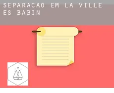 Separação em La Ville-ès-Babin