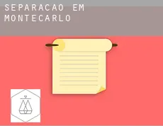 Separação em  Departamento de Montecarlo