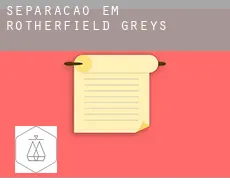 Separação em  Rotherfield Greys