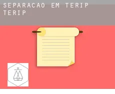 Separação em  Terip Terip