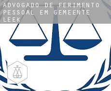 Advogado de ferimento pessoal em  Gemeente Leek